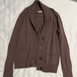 Mossimo Brown Cardigan